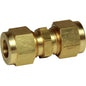 BRASS STRAIGHT COUPLING 5/16in x 5/16in CARDED  1-12120P