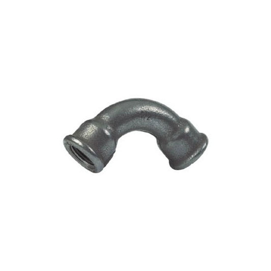 BLACK IRON 90 DEGREE F/F SWEPT BEND 2inBSP GALV  N-01156G