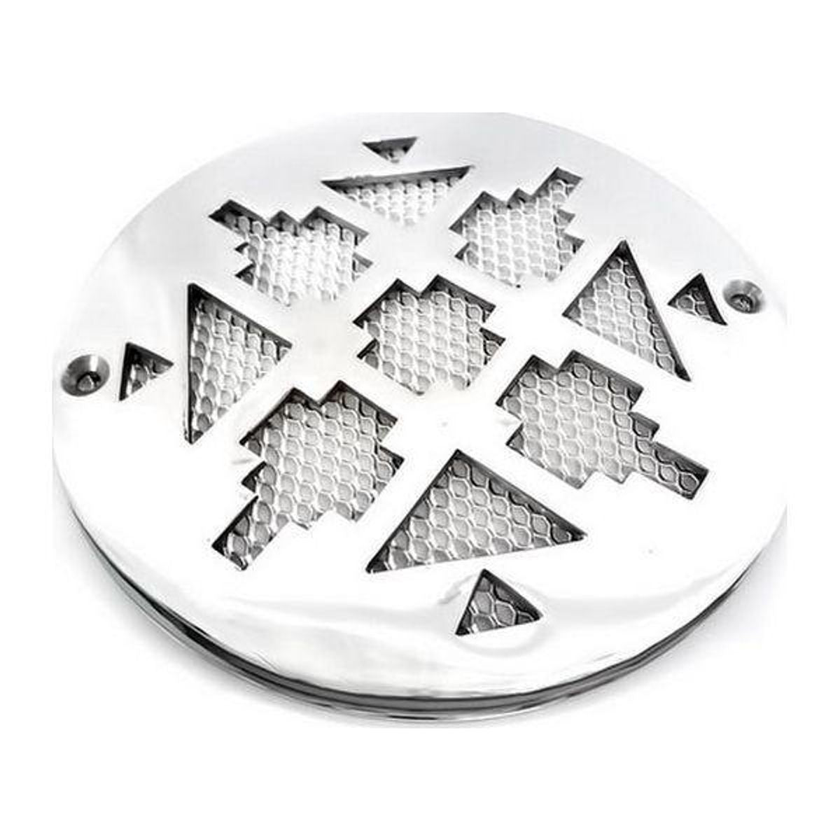 AG 5â€ Circular Chrome Vent + Mesh