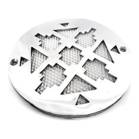 AG 5â€ Circular Chrome Vent + Mesh