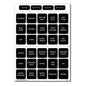 Blue Sea Square DC Label Kit (30)