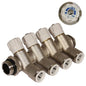 SPEEDFIT BRASS MANIFOLD 4 PORT WHITE HOT/COLD  9-84247