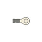 AMC Heat Shrink Terminal Loop 6.4mm Red (50)