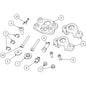 Ultraflex K76 Cable Connection Kit for B110 Control & C14 MACH14 Cable