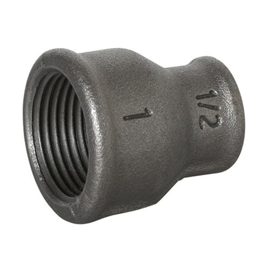 BLACK IRON REDUCING SOCKET 2inx1 1/2inBSP GALV  N-01246G