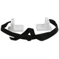 CAN WHITE PLASTIC TANK BRACKETS C/W STRAPS  9-96999