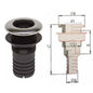 PLASTIC SKIN FITTING C/W S/S COVER 1 1/8in HOSE  3-87135