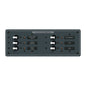 Blue Sea Panel DC 6 Position Horizontal