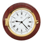 Barigo Clock Brass 150mm Dial with Mahogany Display
