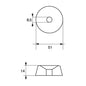 AG Zinc Ring Anode Yamaha 70-85 Mariner 40hp