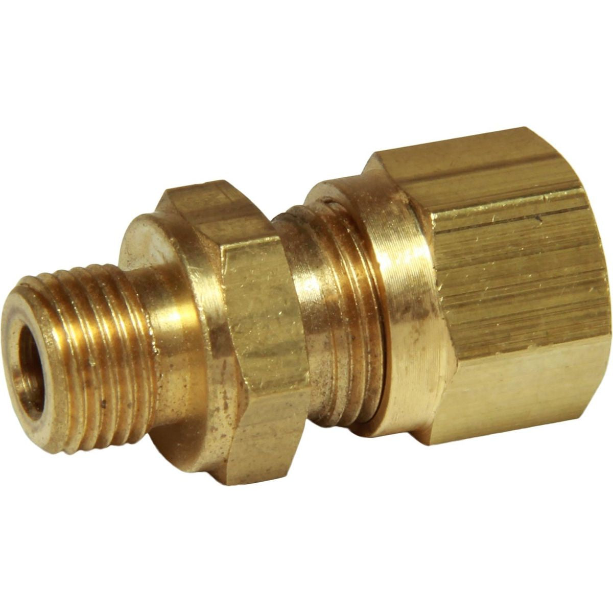 Male Parallel Stud Coupling 8mm Tube x 1/8in BSP  1-23750
