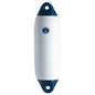 Anchor Coloured End Fender (40 x 11cm / White/Blue)