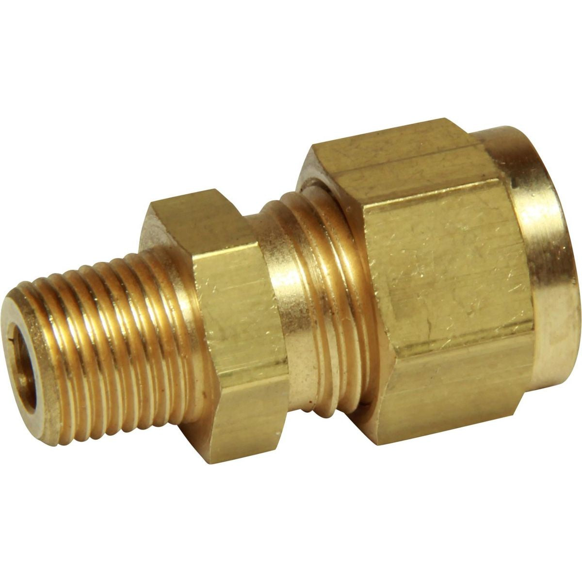 Male Taper Stud Coupling 1/4in Tube x 1/8in BSPT  1-14050