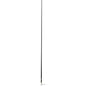 Scout KS-43 6db VHF Fibreglass Antenna 2.4M (8') with 6M Cable (Black)
