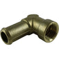 AG DZR 90 Degree Connector 1/2" BSP Female - 3/4" Hose  1-76821