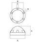 AG Max Prop Dome Anode 38mm ID