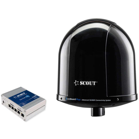Scout 5G onBoard Plus Advanced 5G/Wi-Fi System in Black