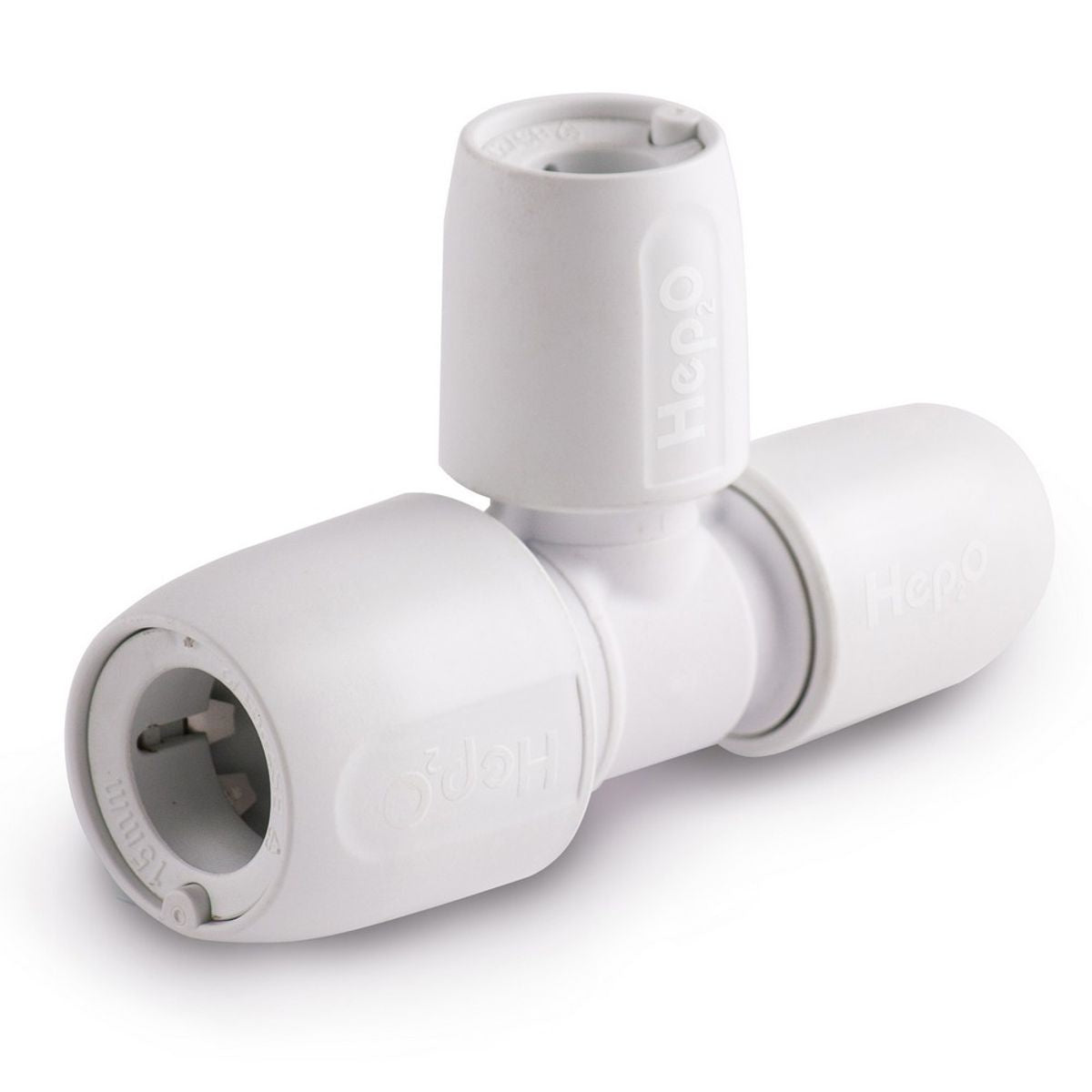 Hepworth HD13 Hep2o 15mm x 15mm x 10mm Branch Tee White  HD13/15