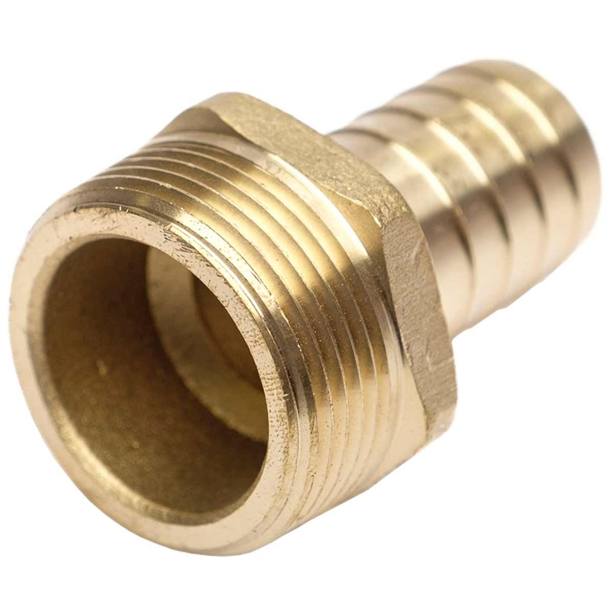 DZR CONNECTOR 1 1/4inBSPT - 1in HOSE  1-76038