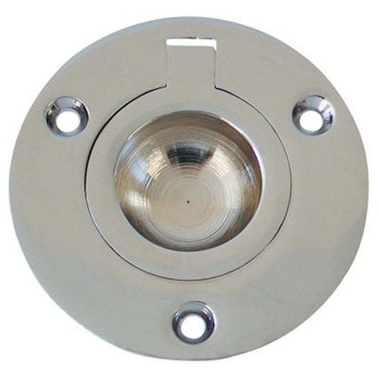 AG Chromed Brass Flush Ring 1-1/2" Diameter Packaged