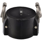 KWICK-KAM 1 1/2in POLY COUPLER x DUST CAP  1-76755