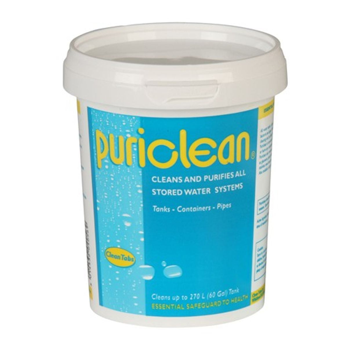CLEAN TABS 4KG TUB PURICLEAN X EA  9-19802