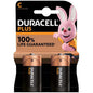 Duracell Batteries C Cells (Pack of 2)