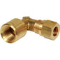 Female Parallel Stud Elbow Coupling 8mm Tube x 1/4in BSP  1-27820