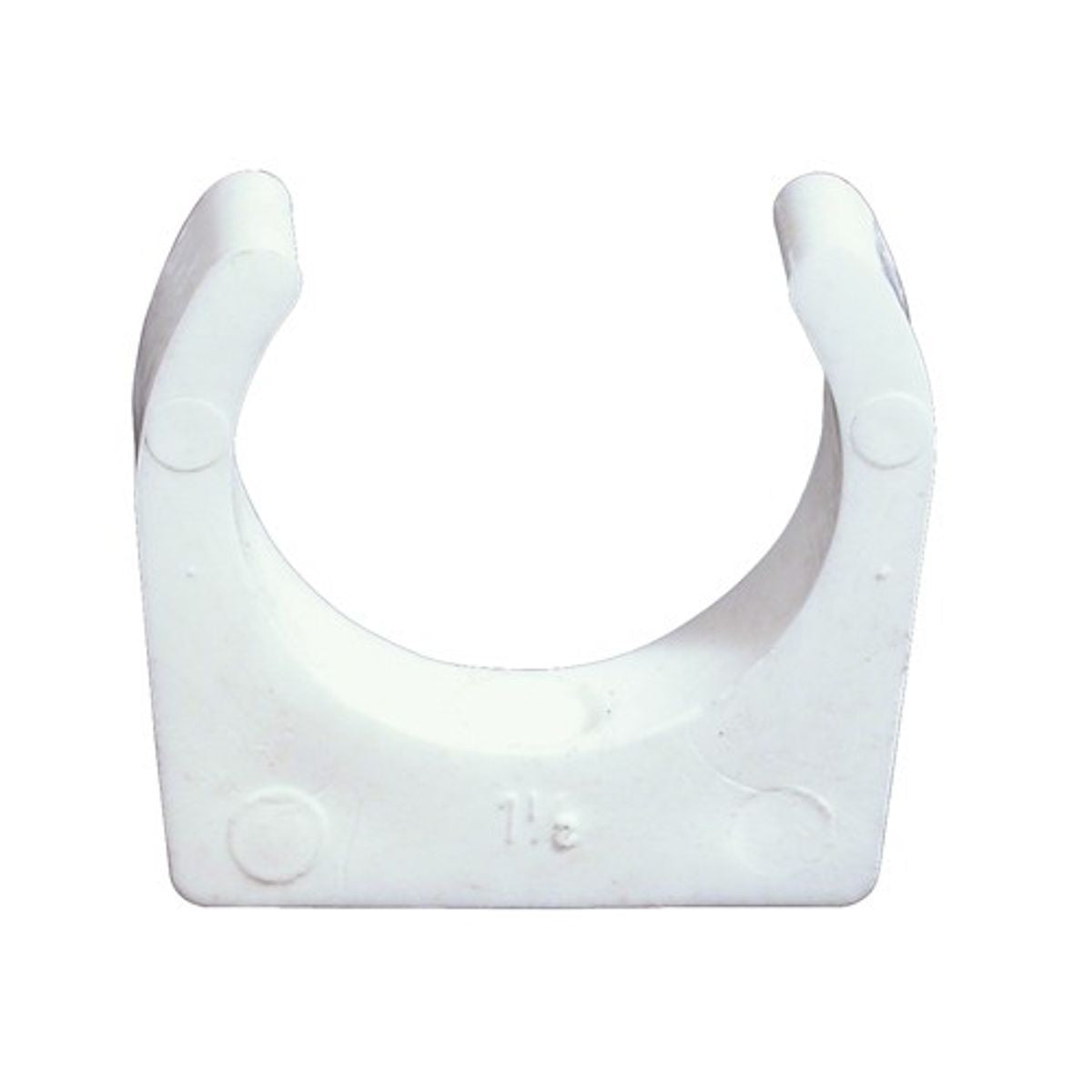 WHITE DOMESTIC MACLOW CLIP 1.25in  16-68606