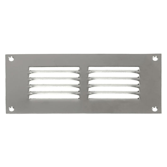 AG Return Air Grill Vent Polished 430 Stainless Steel 6" x 3"