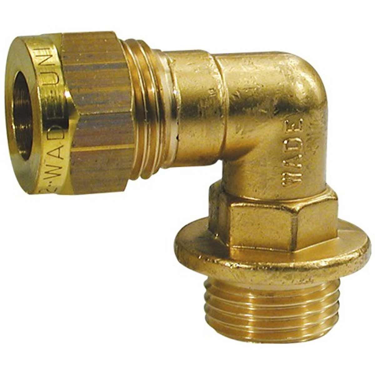 Male Stud Elbow Coupling 5/16in Tube x 1/4in BSP  1-18270