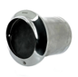 Stainless steel (AISI 316) transom exhaust connection with check valve Ã˜ 45 mm  TRC45SV