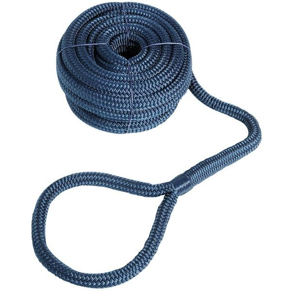 Osculati Mooring Line with Spliced Eye (12mm OD / Blue / 7 Metres) Product code: 895823