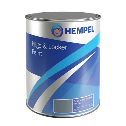 Hempel Bilge & Locker Paint 750ml Mid Grey