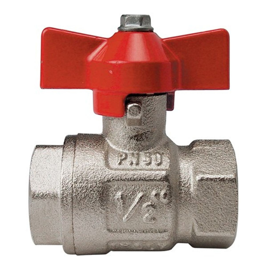 BALL VALVE PN50 FF TEE 3/8in BSP  1-75200