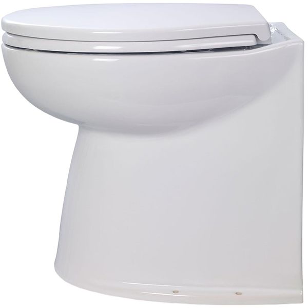 Jabsco Deluxe Flush Toilet with Soft Close Lid (12V / Fresh Water)  58040-3012