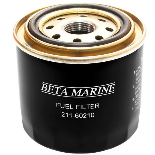 Beta Marine 211-60210 Fuel Filter for Heat Exchanger Cooled/Pre Greenline Engine