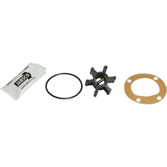 Jabsco 22405-0001-P Neoprene Pin Drive Pump Impeller (6 Blades, 40mm OD, 19mm Wide)
