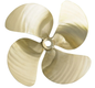 Vetus 4-bladed propeller P4G, 23" x 31", right-handed