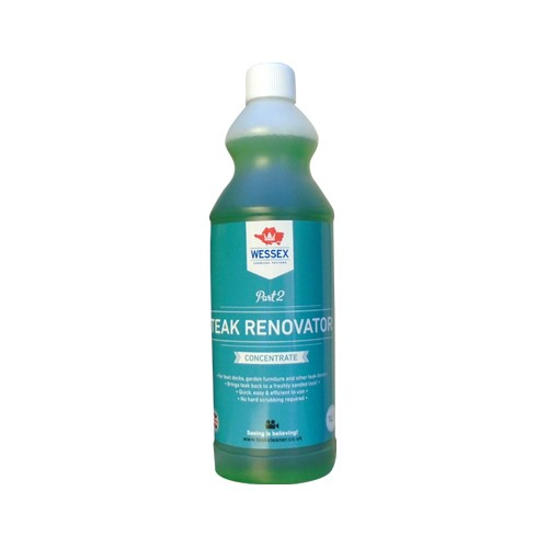 Wessex Chemicals Teak Renovator (Green) - 1LT  WC-TEAKRENOVATOR-1