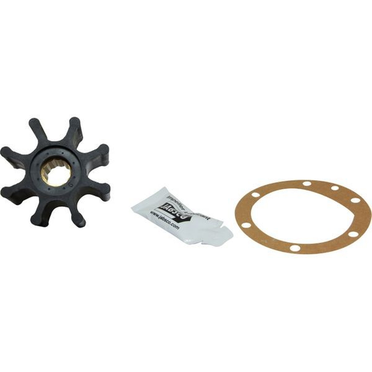 Jabsco 920-0001-P Neoprene Spline Drive Pump Impeller (8 Blade, 65mm OD x 51mm)