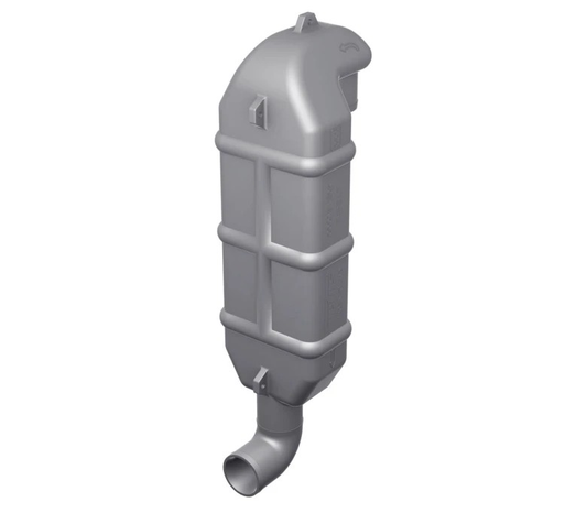 Exhaust gooseneck type LT45, for Ã˜ 45 mm hose  WLOCKLT45