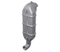 Exhaust gooseneck type LT45, for Ã˜ 45 mm hose  WLOCKLT45