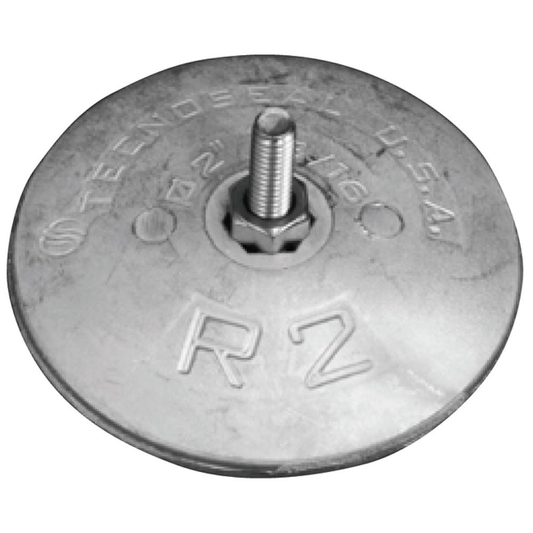 Tecnoseal Disc Anodes (Pair) 0.10Kg 72mm Magnesium  R2MG