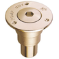 Guidi Polished Brass Deck Fillers in PUMP OUT 1 1/2"