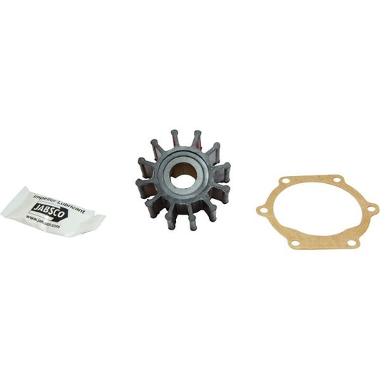 Jabsco 4568-0001-P Neoprene Key Drive Pump Impeller (12 Blade, OD 57mm, W 31.5mm)