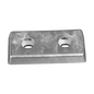 Tecnoseal Hull Anode Bolt On 1.60Kg 100mm Aluminium  00231AL