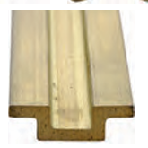 External Brass Track 16mm (3m length)