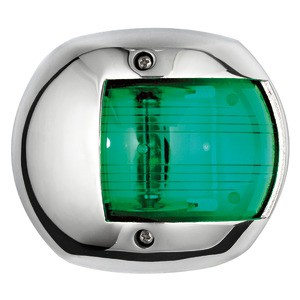 Osculati Compact 12 AISI 316/112.5Â° green navigation light