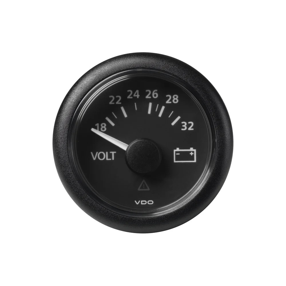 VDO Voltmeter 18-32v Black  A2C59512458